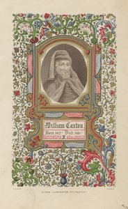 Portret Williama Caxtona autorstwa English School