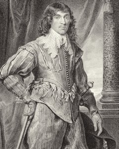 Viljamo Hamiltono, 2-ojo Hamiltono kunigaikščio (1616–51), portretas iš „Lodge