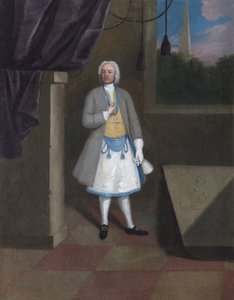 Portret masona autorstwa English School
