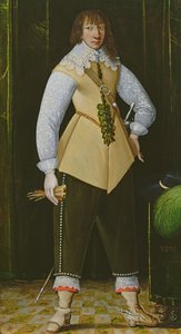 Portret oficera kawalerii rojalistów, ok. 1640 (olej na miedzi)