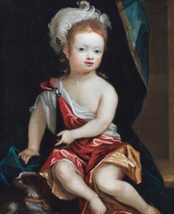 Portret chłopca autorstwa English School