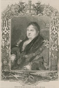 Portret szanowanego Johna Johnsona, Lorda Burmistrza autorstwa English School