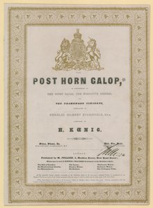 Galop waltorni autorstwa English School