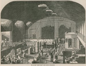 Cennik działa Patent Candle Company; Dział oświetlenia nocnego i pakowania autorstwa English School