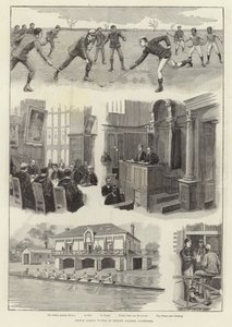 Prince Albert Victor w Trinity College w Cambridge