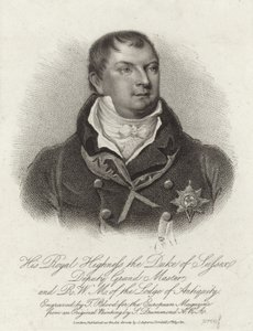 Książę Augustus Fryderyk, książę Sussex autorstwa English School