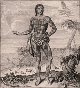 Książę Giolo z Filipin, 1691 autorstwa English School