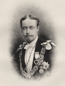 Książę Leopold, książę Albany, z „Historii masonerii, tom I”, wydanej przez Thomasa C. Jacka, Londyn, 1883 autorstwa English School