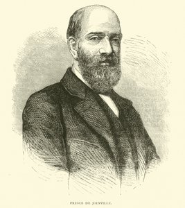Książę de Joinville, luty 1871 autorstwa English School