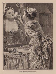 Private Theatricals, "The Finishing Touch" (grawerunek) autorstwa English School