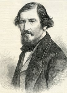 Profesor Aytoun (1813-65) z The Illustrated London News 19 sierpnia 1865 (rycina autorstwa English School
