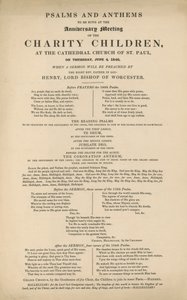 Program psalmów i hymnów autorstwa English School