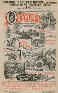 Plakat promocyjny Olimpii, 28 marca 1896
