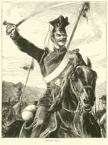 Ułan pruski, lipiec 1870 autorstwa English School
