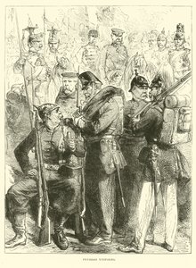 Mundur pruski, sierpień 1870 autorstwa English School