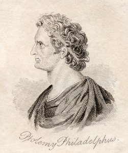Ptolemeusz II Philadelphus, ze „Słownika historycznego Krabba”, opublikowanego w 1825 r. autorstwa English School