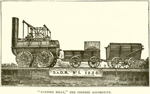 Puffing Billy, Lokomotywa pionierska autorstwa English School