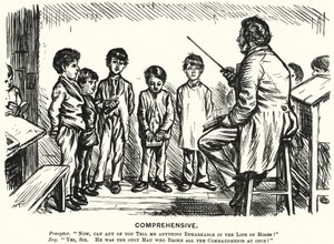 Poncz kreskówkowy: Kompleksowy - lekcja religii (grafika) autorstwa English School