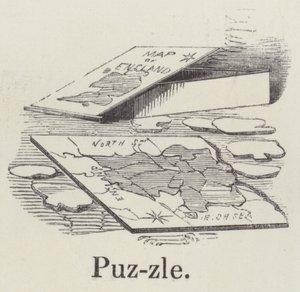 Puzzle (grawerowanie) autorstwa English School