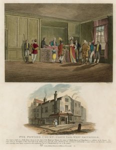 Pye Powder Court, Cloth Fair, West Smithfield autorstwa English School