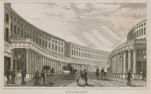 Kwadrant, Regent Street, Londyn autorstwa English School