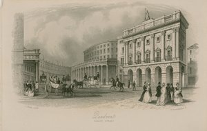 Kwadrant, Regent Street, Londyn autorstwa English School