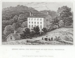 Quebec House, miejsce urodzenia generała Wolfe w Westerham autorstwa English School