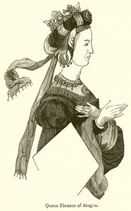 Królowa Eleonora Aragonii autorstwa English School