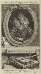 Królowa Elżbieta autorstwa English School