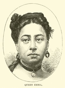 Królowa Emma autorstwa English School