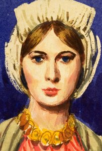 Królowa Izabela Francji autorstwa English School