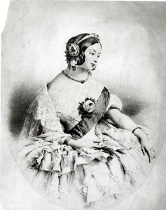 Królowa Wiktoria (1819-1901) autorstwa English School