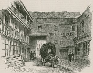 Queens Head, Southwark autorstwa English School