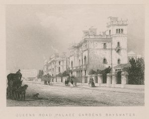 Queens Road Palace Gardens, Bayswater, Londyn autorstwa English School