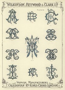 RA, RB, RC, RD, RH, RE, RF, RG, RI, RK, RJ autorstwa English School