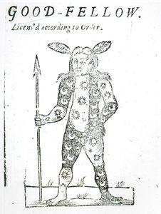 R.Goodfellow, z „Snu nocy letniej II.1”, Williama Szekspira (1564-1616) (drzewryt) (fot. bw) autorstwa English School