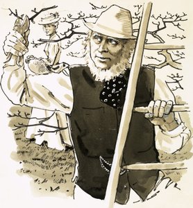 R D Blackmore, autor Lorny Doone autorstwa English School