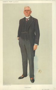 R V Vassar-Smith, Lloyds Bank, 20 lipca 1910, komiks Vanity Fair autorstwa English School