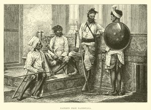 Rajputs aus Rajputana