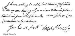 Ralph Thoresby autorstwa English School