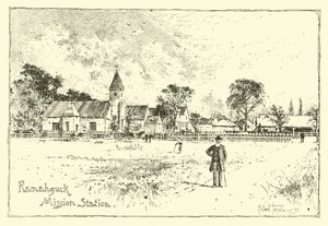 Stacja Misji Ramahyuck autorstwa English School