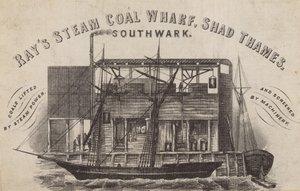 Promienie Steam Coal Wharf, Shad Thames, Southwark autorstwa English School