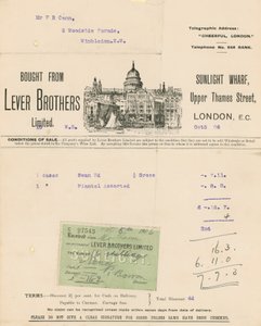 Paragon dla Lever Brothers Limited autorstwa English School