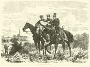 Rekonesans w pobliżu Strasburga, wrzesień 1870 autorstwa English School