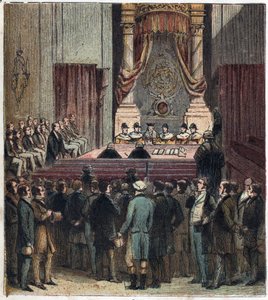 Ustawa o reformie: Lord Grey, nowy premier, przedstawił w parlamencie projekt reformy w 1832 r. „Bal reformatorski” autorstwa English School