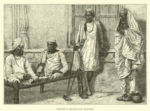 Żebracy religijni, Benares