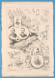 Renton kontra West Bromwich Albion, z The Illustrated Sporting and Dramatic News, 2 czerwca 1888 autorstwa English School