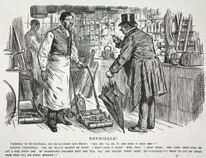 Odwety!, ilustracja z Punch autorstwa English School