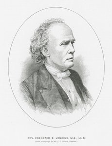 Rev Ebenezer E Jenkins (litografia) autorstwa English School