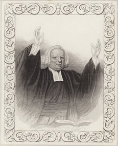 Wielebny George Whitfield autorstwa English School